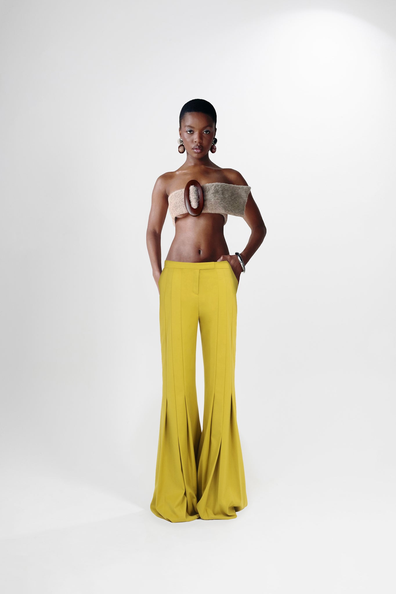 Flora Pleated Trousers