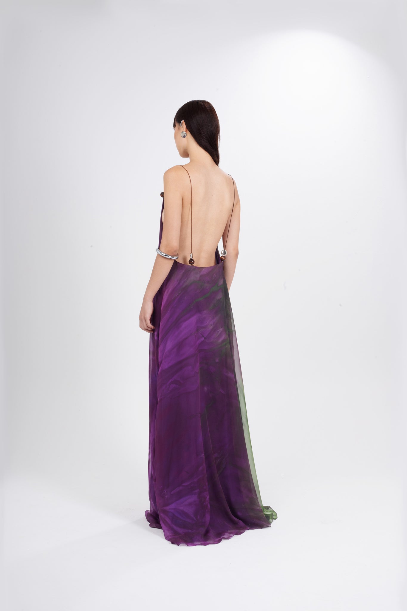 Double-Sided Vanesa Dress in Silk